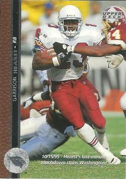 Garrison Hearst Arizona Cardinals 1996 Upper Deck NFL #61